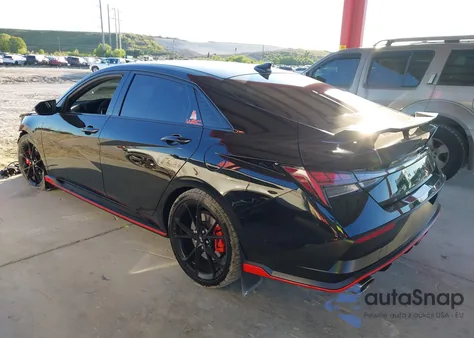 2025 Hyundai Elantra N from USA, damaged, VIN KMHLW4DK4SU026297